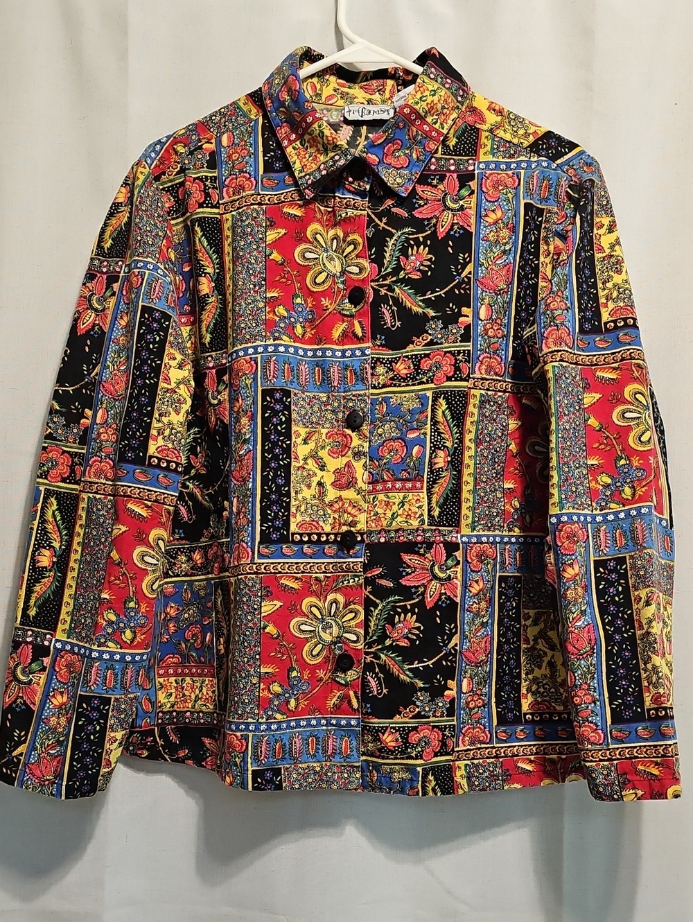 The TOG Shop Vintage Floral Paisley Patchwork Jacket